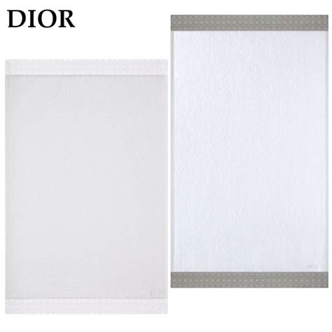 christian dior towels|Bath Linen .